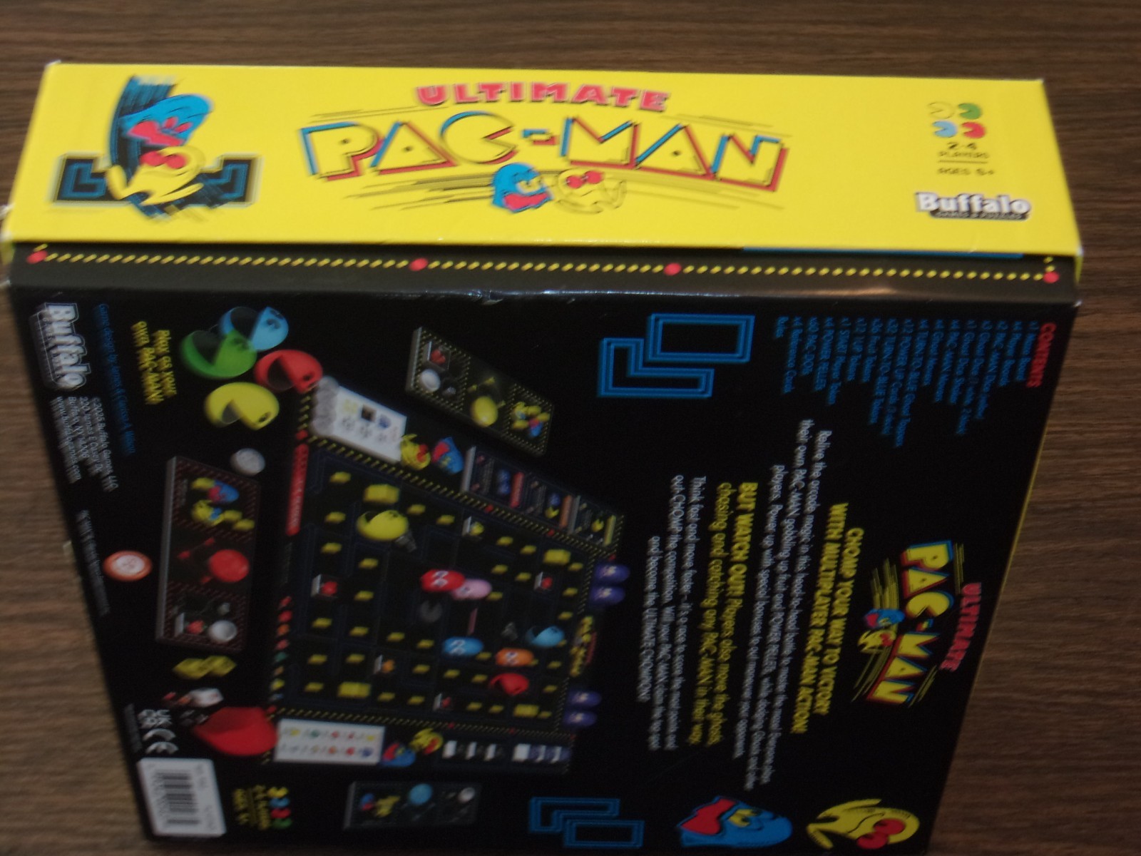 Ultimate PAC-MAN Board Game Retro Arcade Classic By Buffalo Games and Puzzles