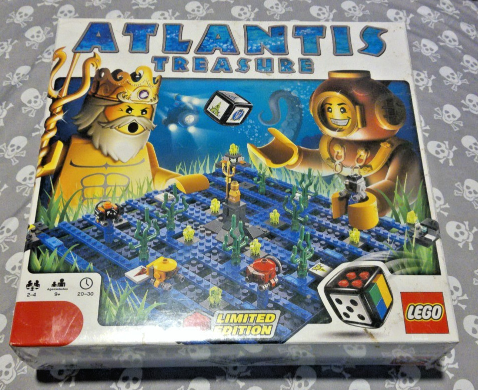 2010 Lego Limited Edition Atlantis Treasure Building Game Set #3851 NEW UNOPENED