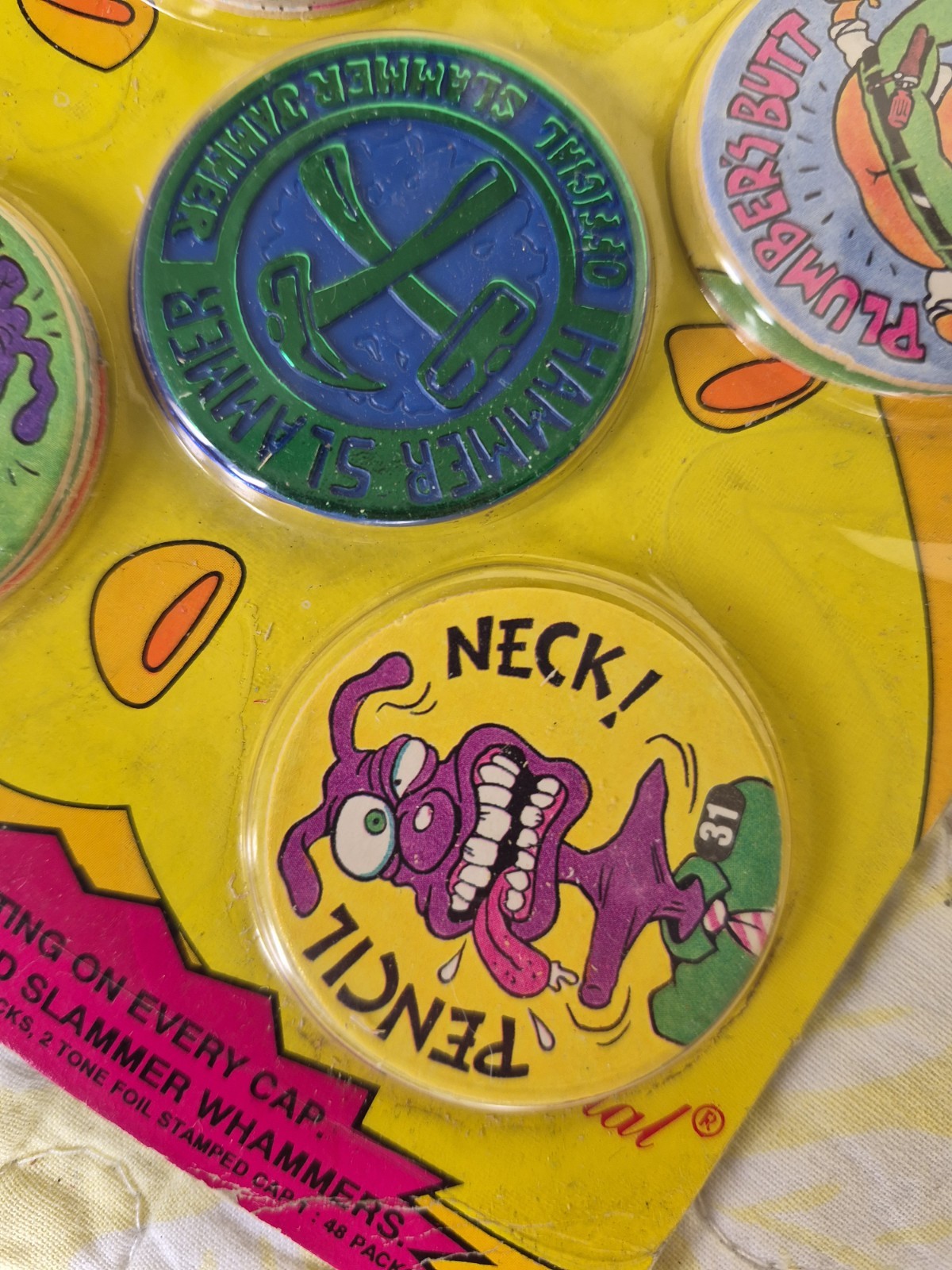 Slammer Whammers Wise Guys (1994) Sealed Vintage Pog Set–Imperial Toys Cars NIB