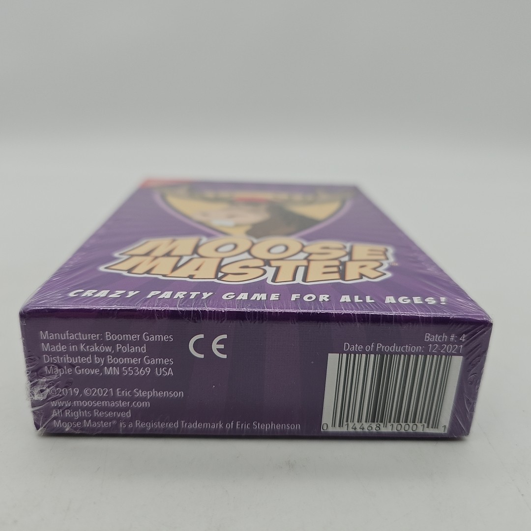 Moose Master Crazy Party Game Laugh Until You Cry Fun For All Ages Torn Seal