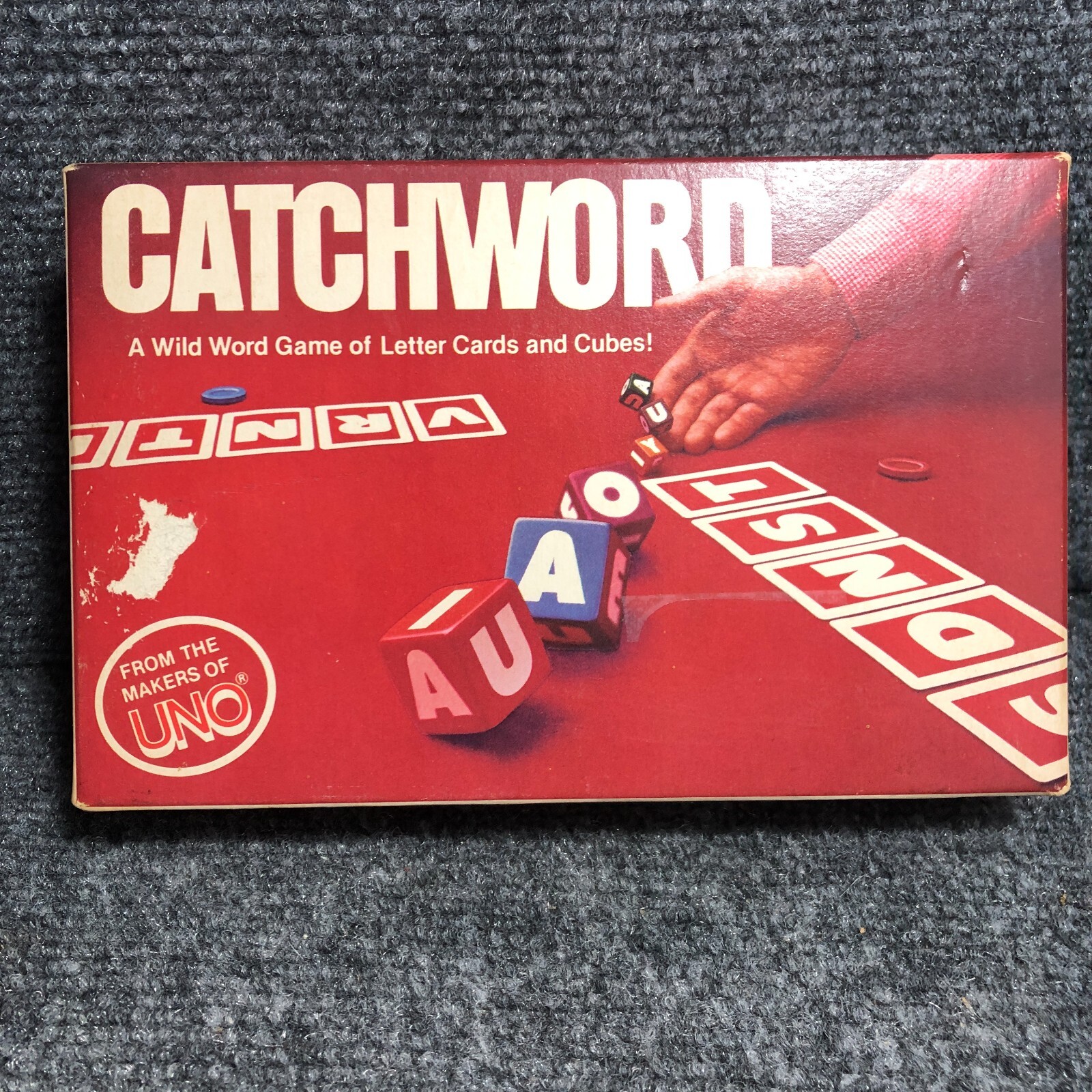 CATCHWORD From The Makers Of UNO Vintage 1982 Word Game #1010 Complete