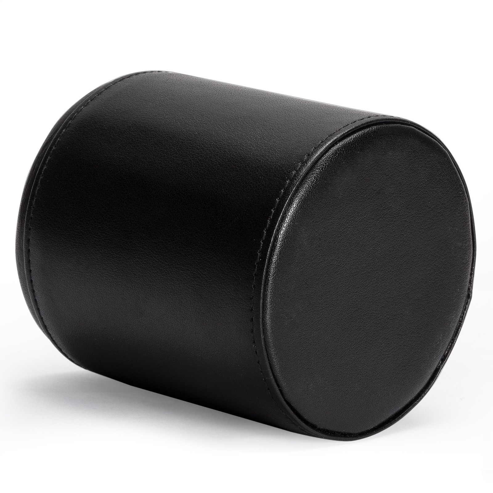 Yellow Mountain Imports Premium Padded Leatherette Dice Cup with 5 (14mm)