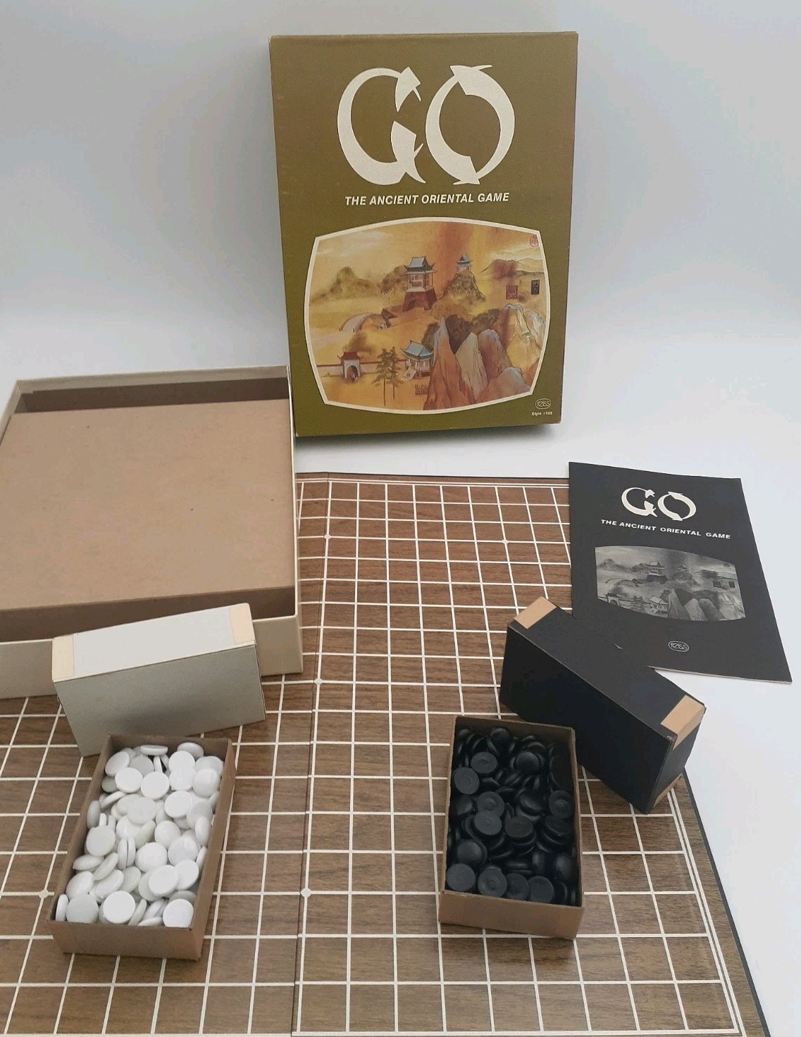 GO The Ancient Oriental Gane Dynamic Bookshelf Game Reiss #165
