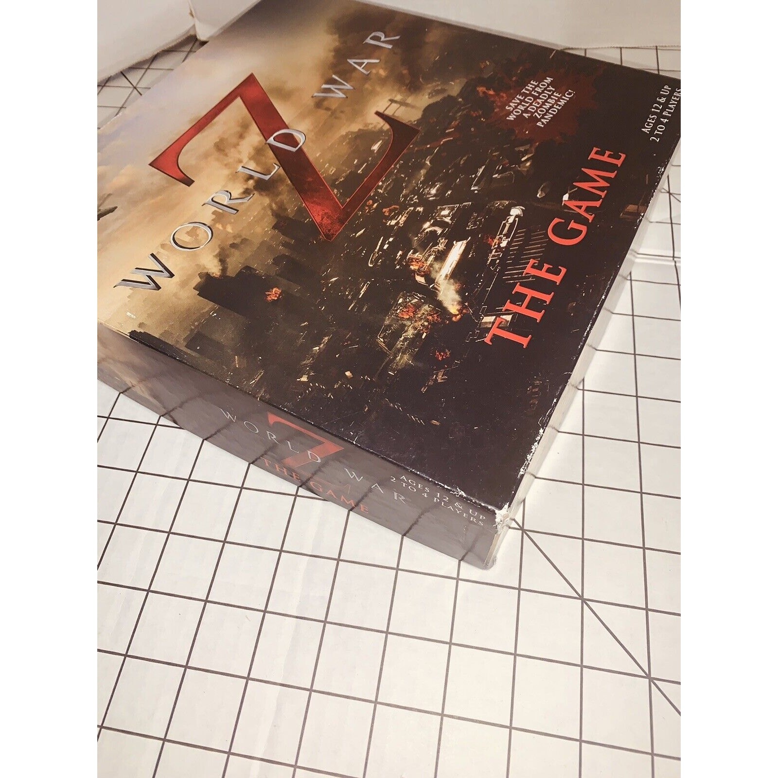 World War Z The Game Zombies University Games Tactical Strategy Board Unused