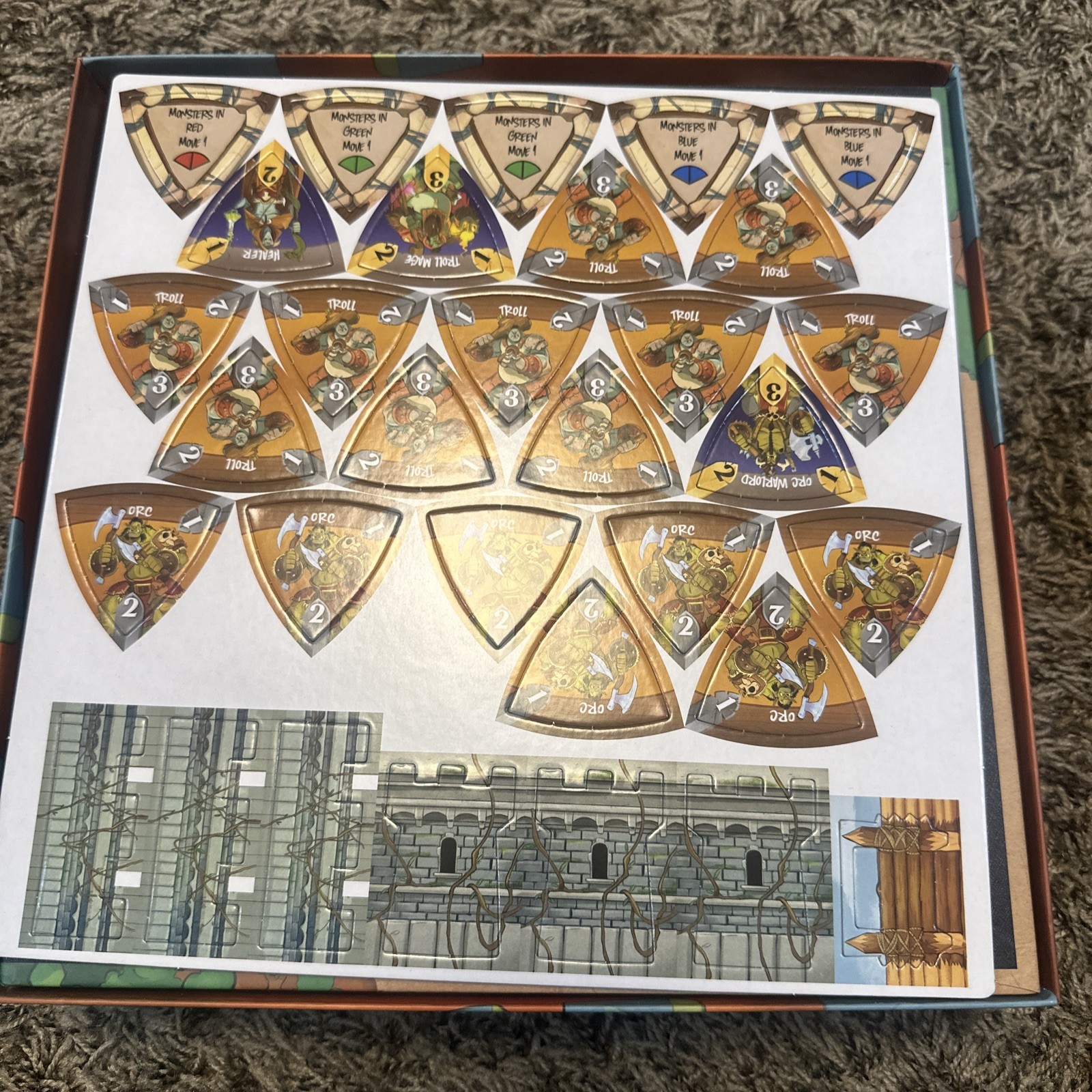 Castle Panic Tower Defense Board Game NEW Fireside Games Open Box