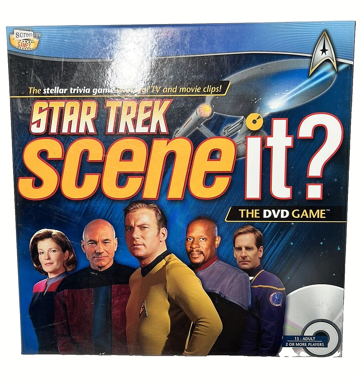 Star Trek Scene It The DVD Game 2009 Screenlife NIB