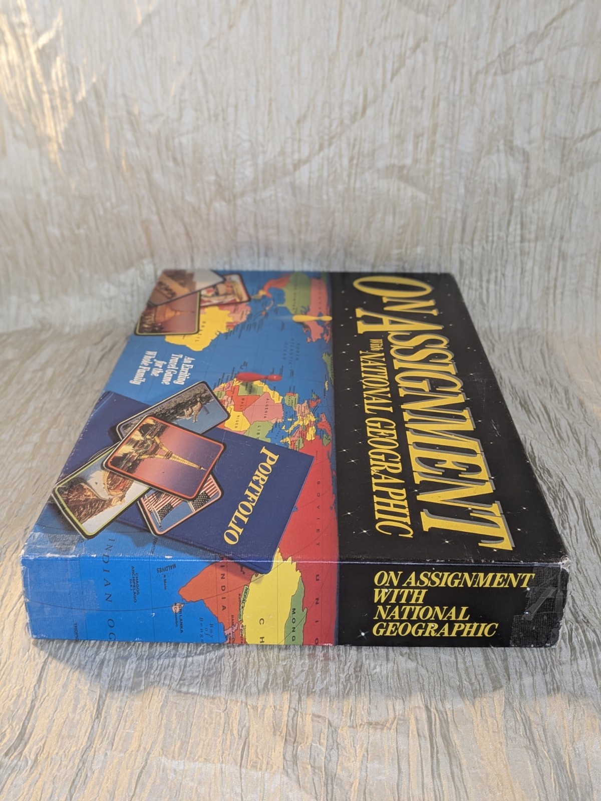 On Assignment with National Geographic Board Game Complete 1990 Vintage Game Fun