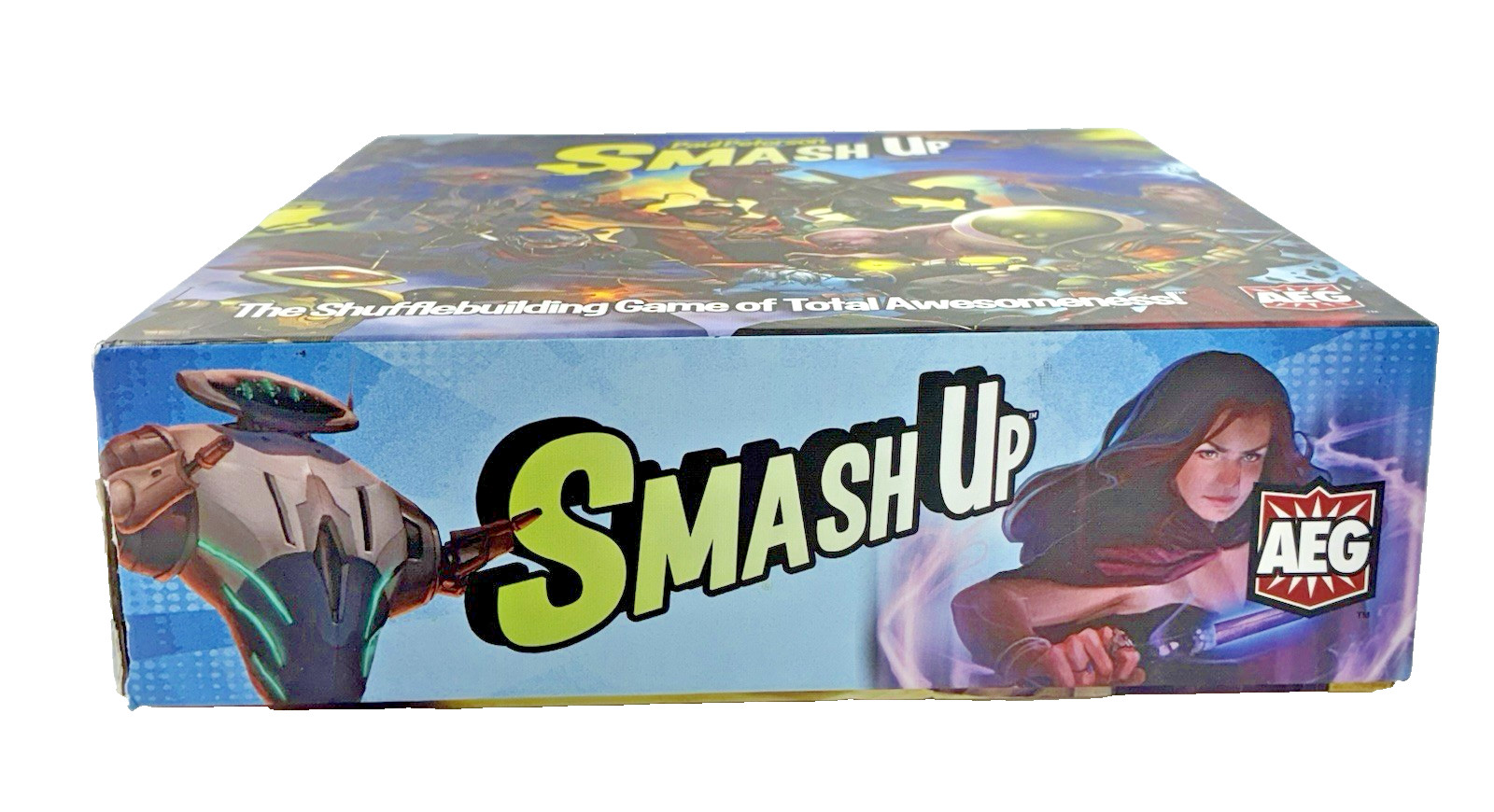 Paul Peterson Smash Up AEG Board Game Complete with All Game Pieces