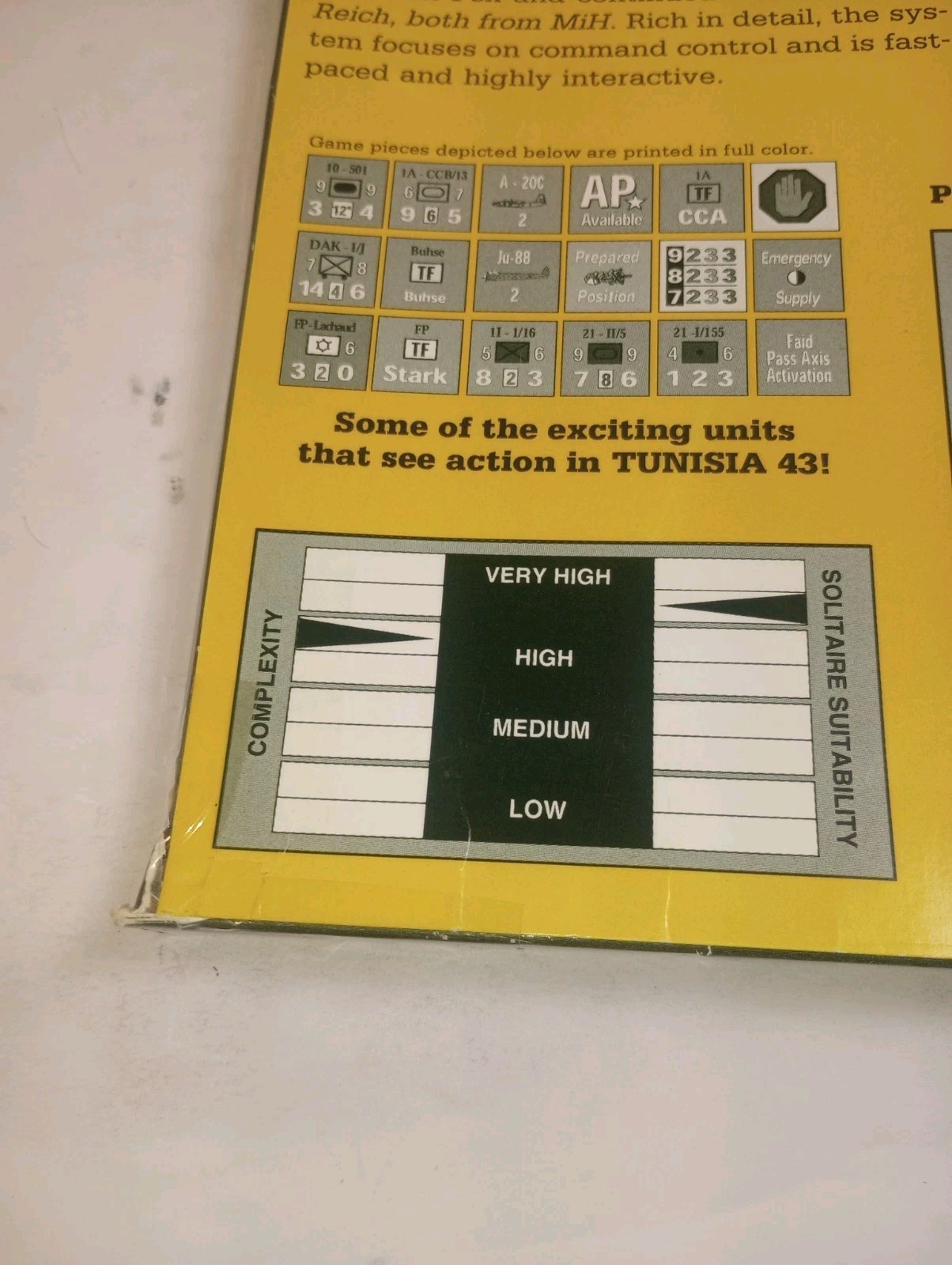 Tunisia 43 Moments in History Game Complete Unpunched