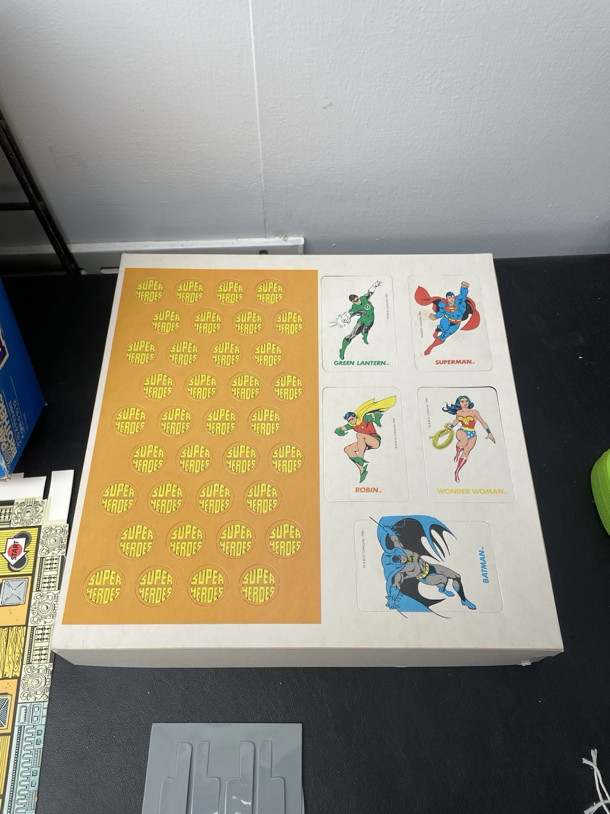 Parker Brothers 1984 Super Powers Justice League 3D Game DC Comics Complete