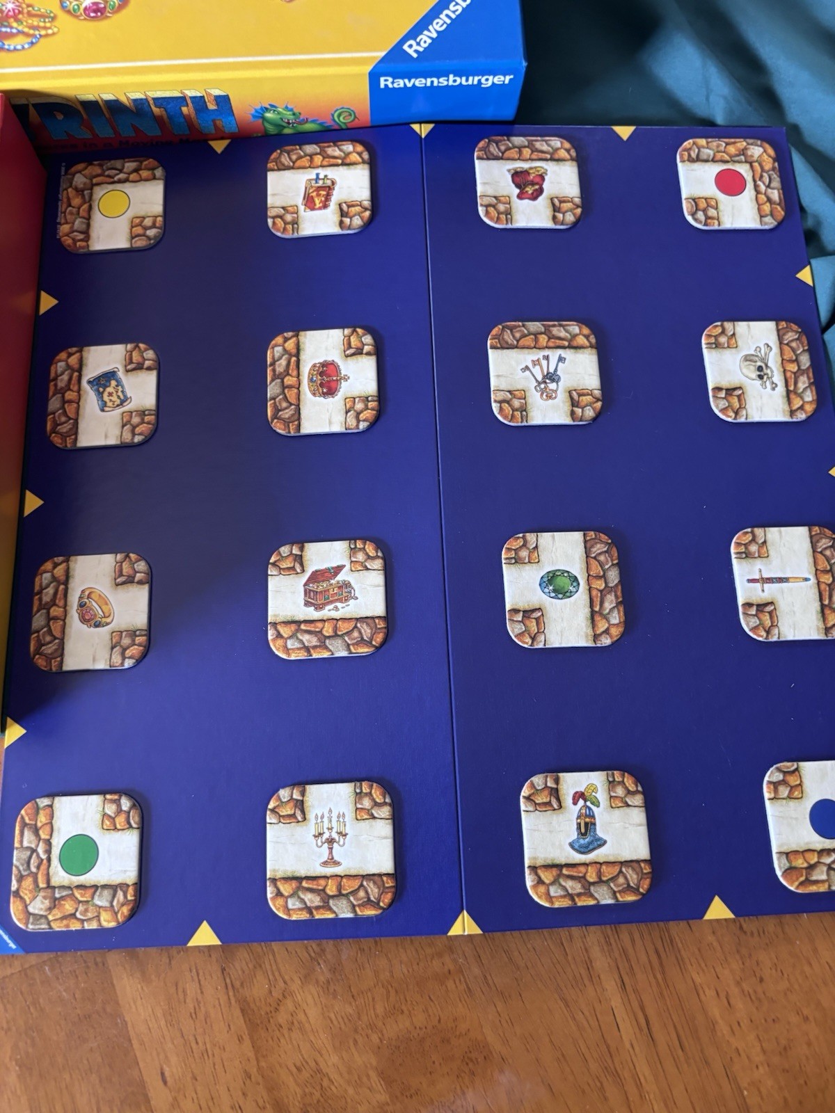 Ravensburger Labyrinth Moving Maze Board Game, 2 Players+, Ages 7+