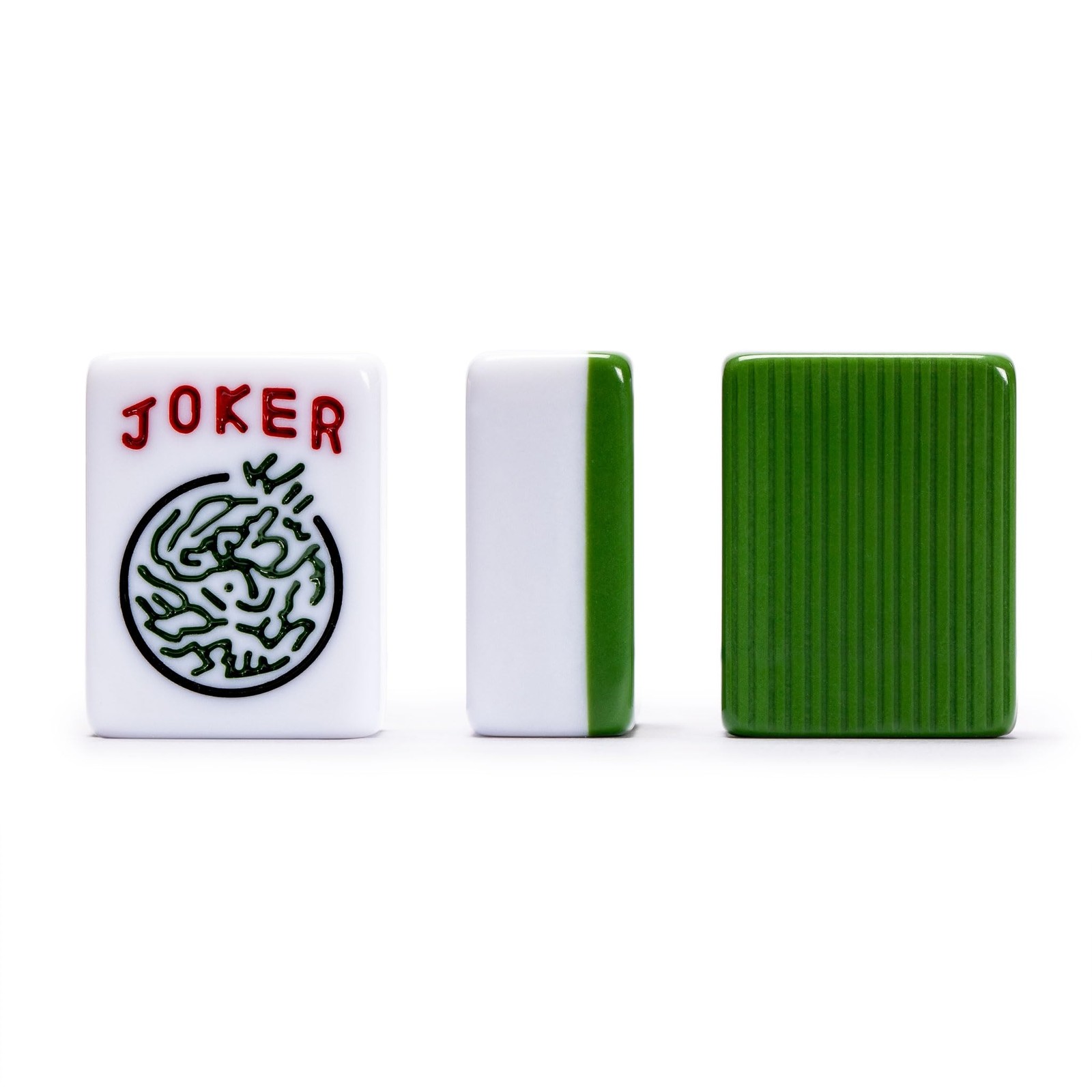 Yellow Mountain Imports American Mahjong Set, 21.7 X 10.6 X 3 Inches, Green