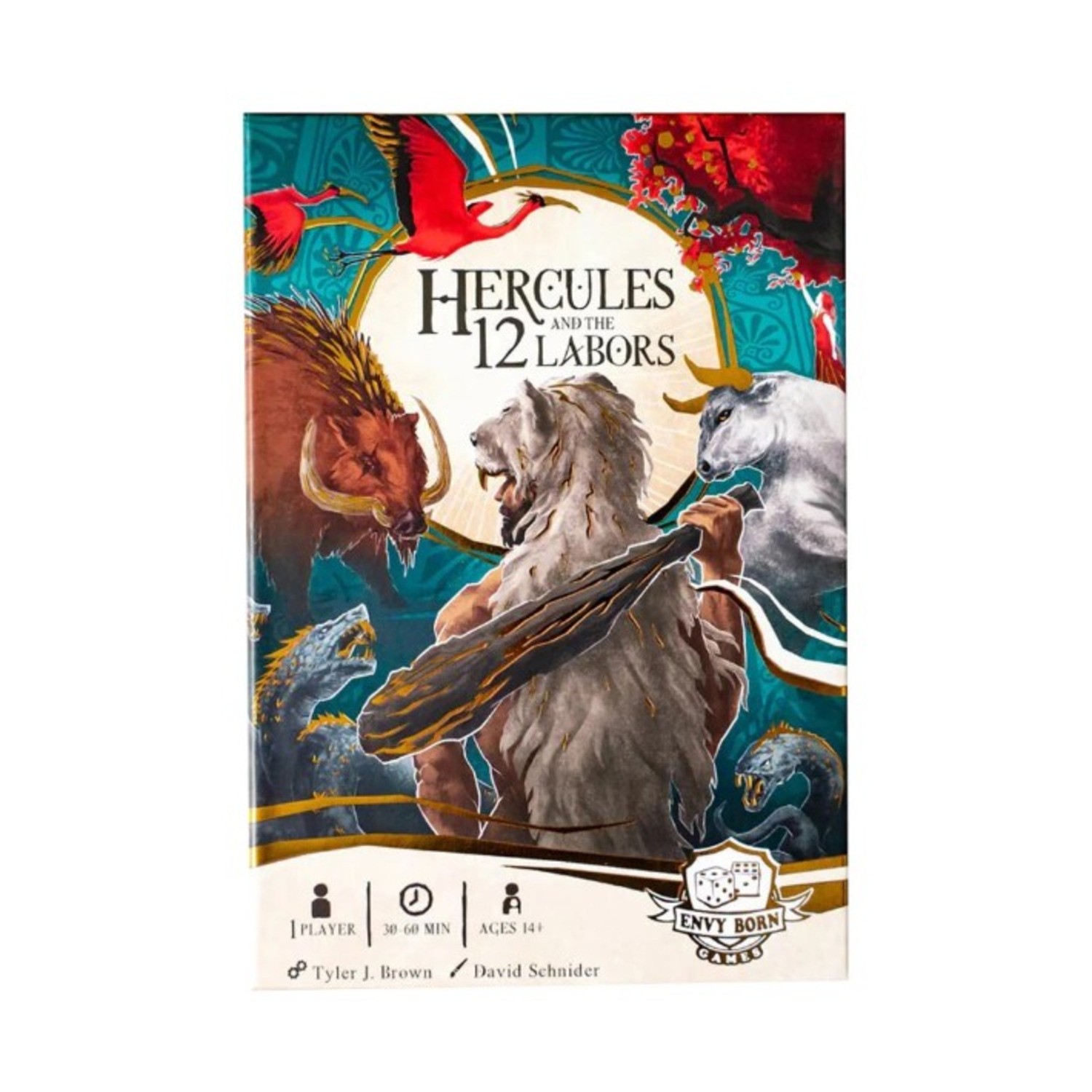 Envy Born Board Game Hercules and the 12 Labors Box SW (New)