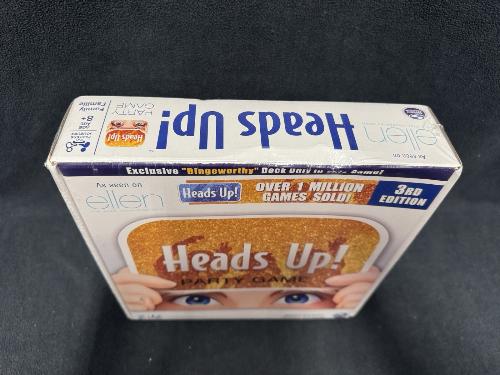 Heads Up! Party Game 3rd Edition As Seen on the Ellen Degeneres Show -NEW SEALED