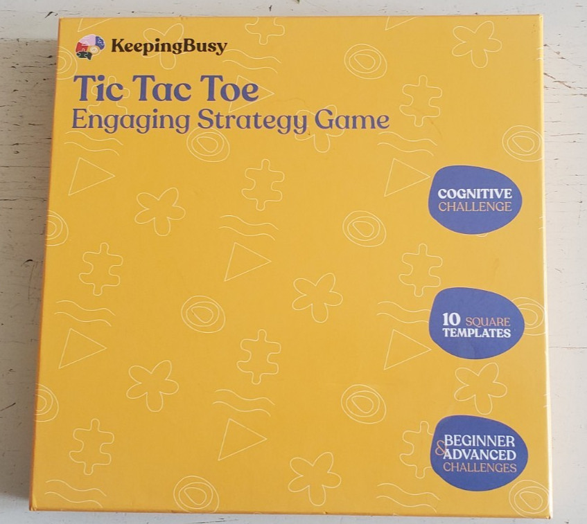 KeepingBusy Tic Tac Toe Game & Keeping Busy Expressions Game