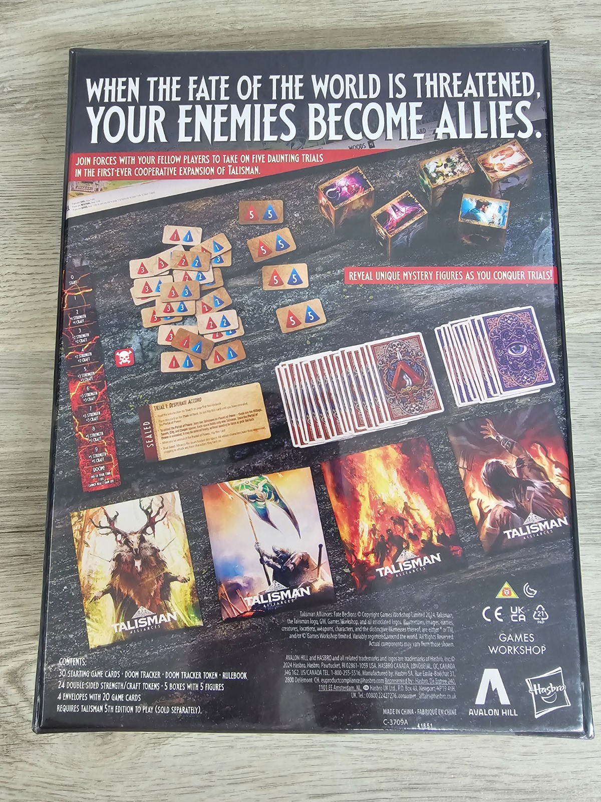 Talisman Alliances -Fate Beckons Expansion Cooperative Board Game-New!