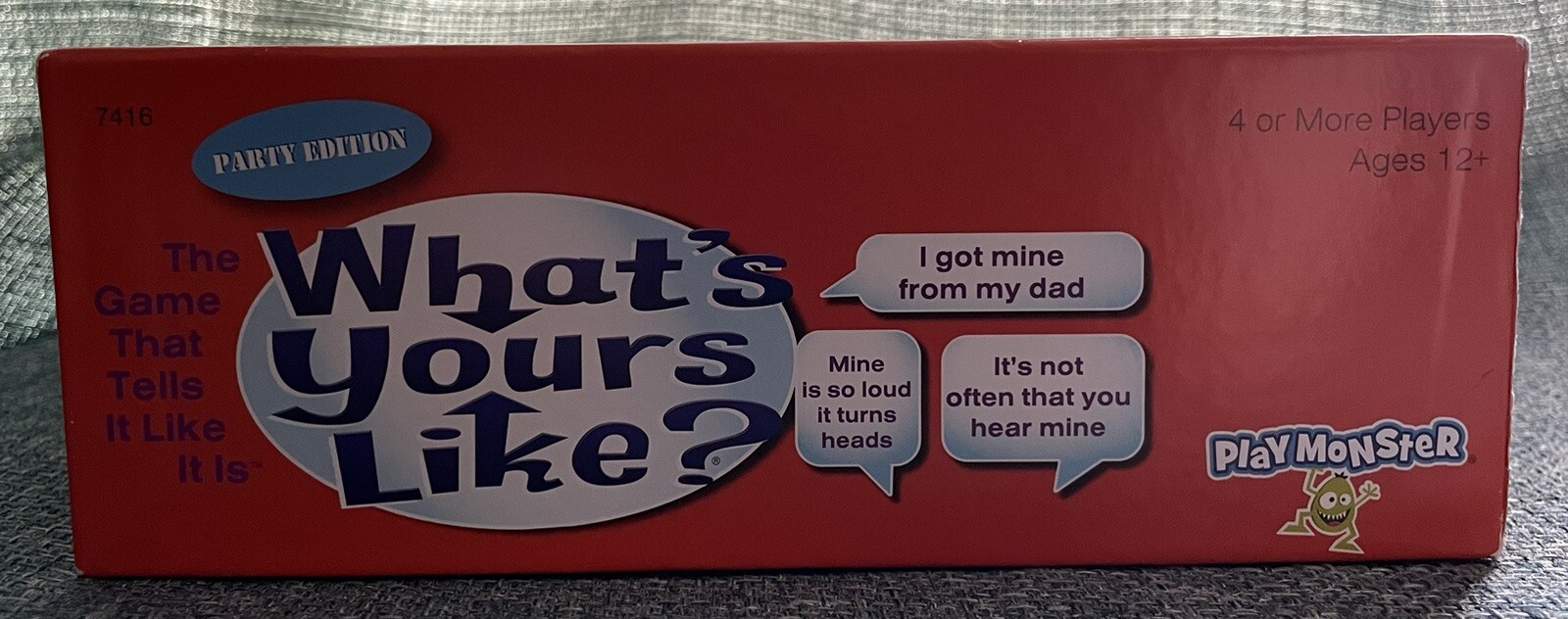 What’s Yours Like? Hilarious Party Edition Game 4+players Ages 12+ PlayMonster