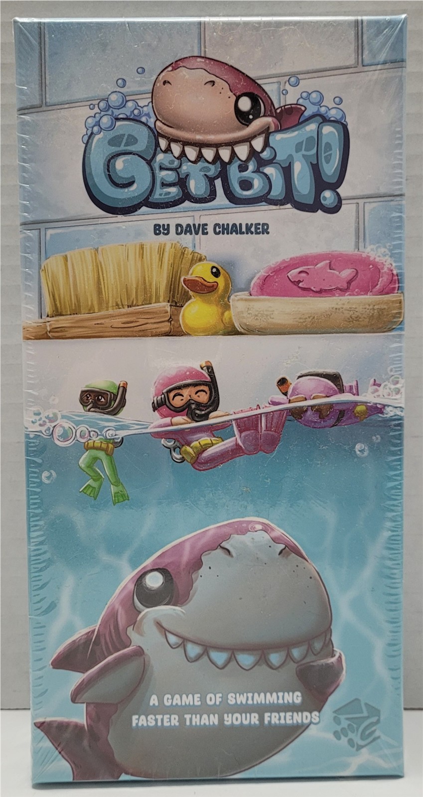 NEW In Shrink Greater Than Games Get Bit! Board Card Game 2-7 Players 8yrs+