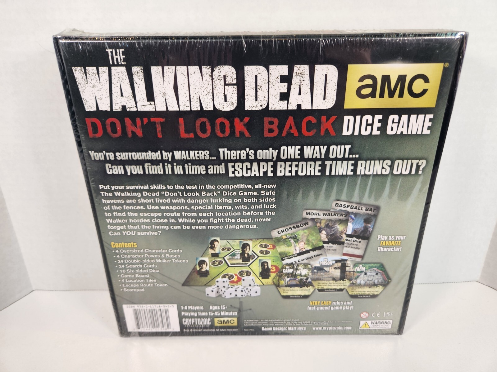 The Walking Dead “Don’t Look Back” Dice Game – Sealed