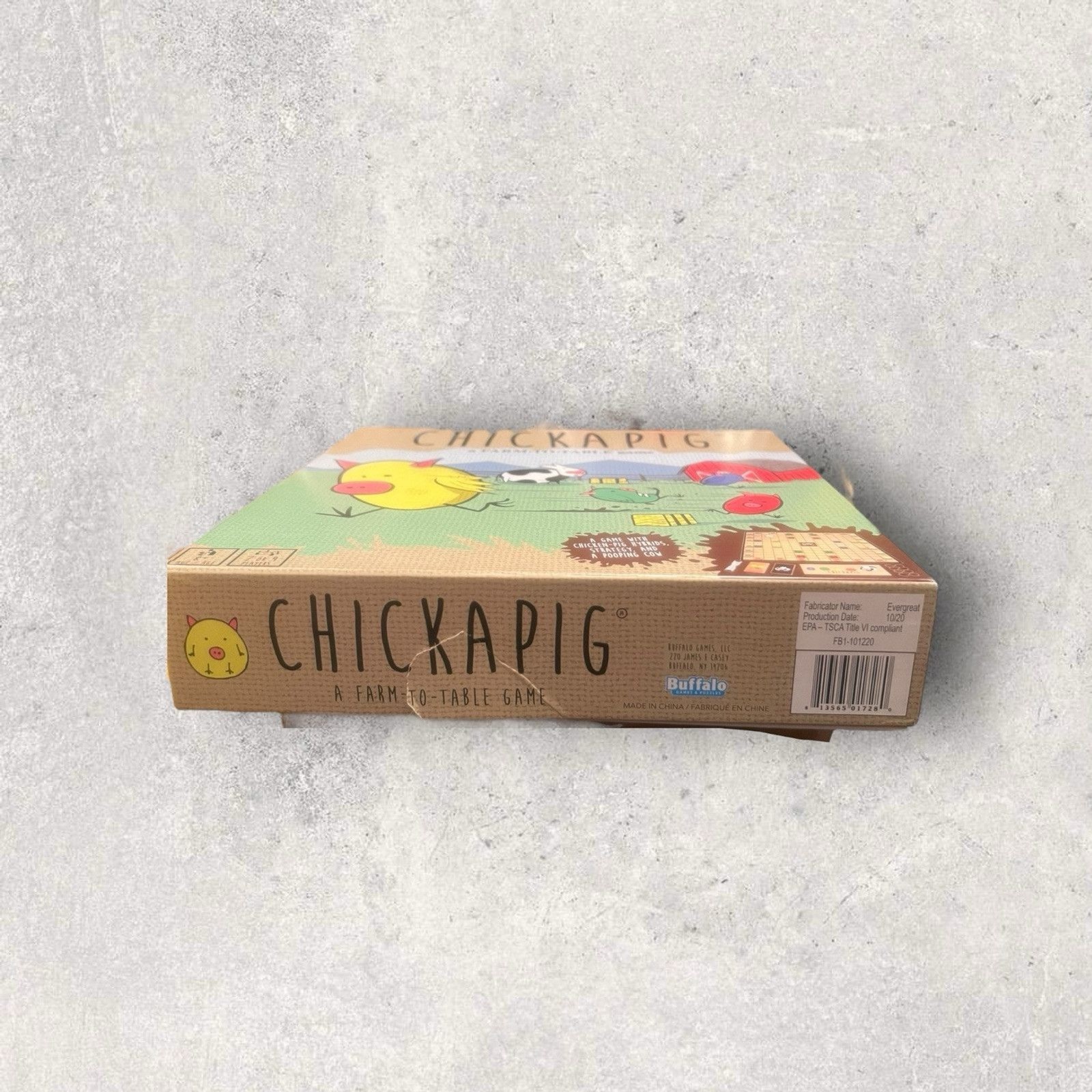Chickapig Strategic Board Game Family Friendly Game For 2 or 4 Players with …