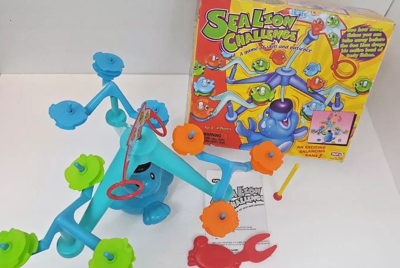 Sea Lion Challenge Balancing Game 2006 Talentoy Rare HTF