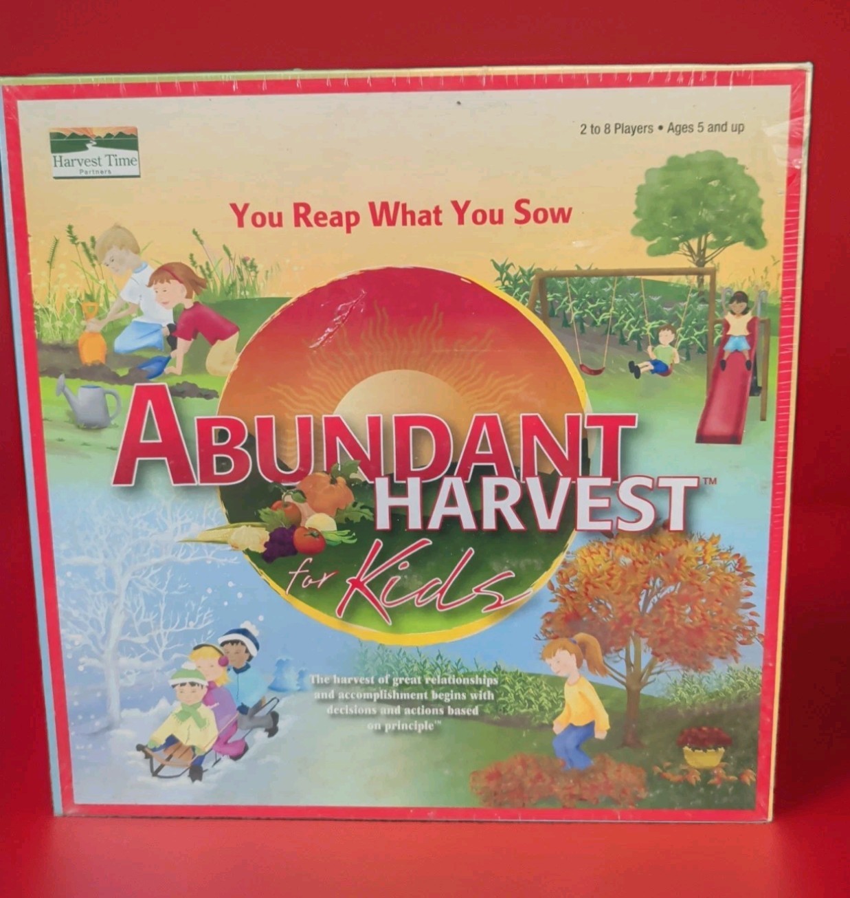 Abundant Harvest For Kids A Conversation Game New Sealed 2-8 Players Ages 5 +