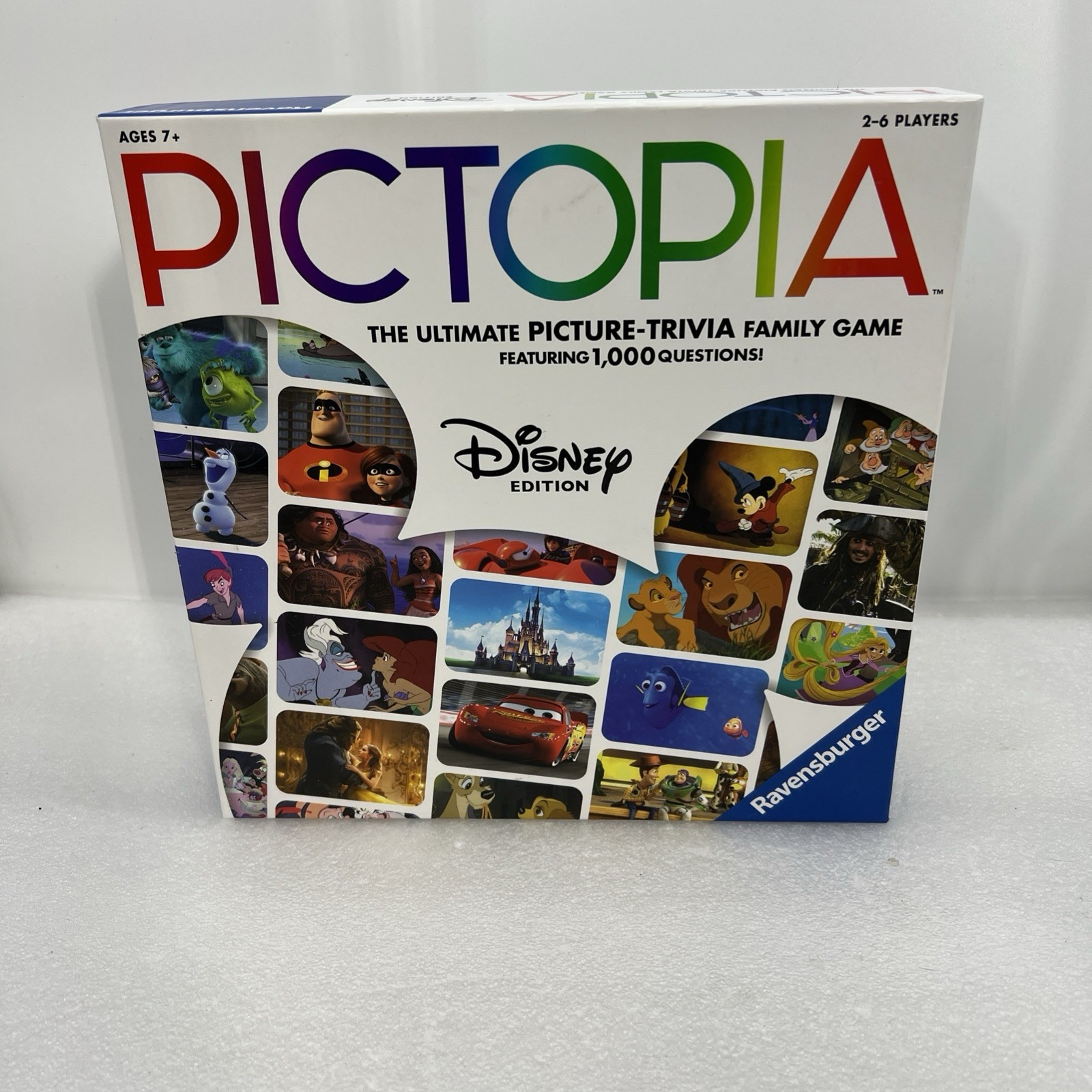 NEW Pictopia Disney Edition The Ultimate Picture Trivia Family Game Ravensburger