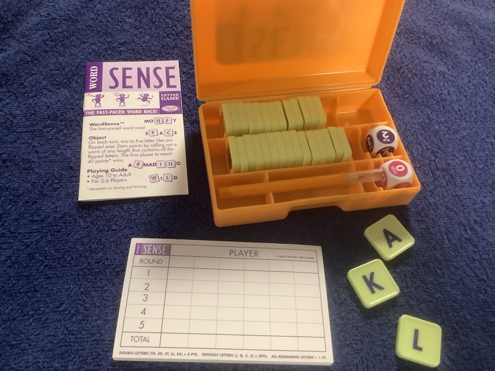 Word Sense Letter Game The Fast-Paced Word Race By ThinkFun 10 To Adult