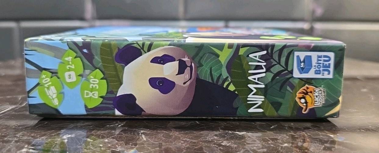 Nimalia Board Game Beautiful Animal Reserve Lucky Duck Games 2022 Complete