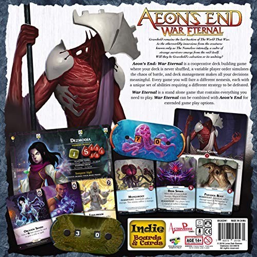 Cooperative Sci-Fi Fantasy Deck-Building Board Game for 1-4 Players, Ages 14+