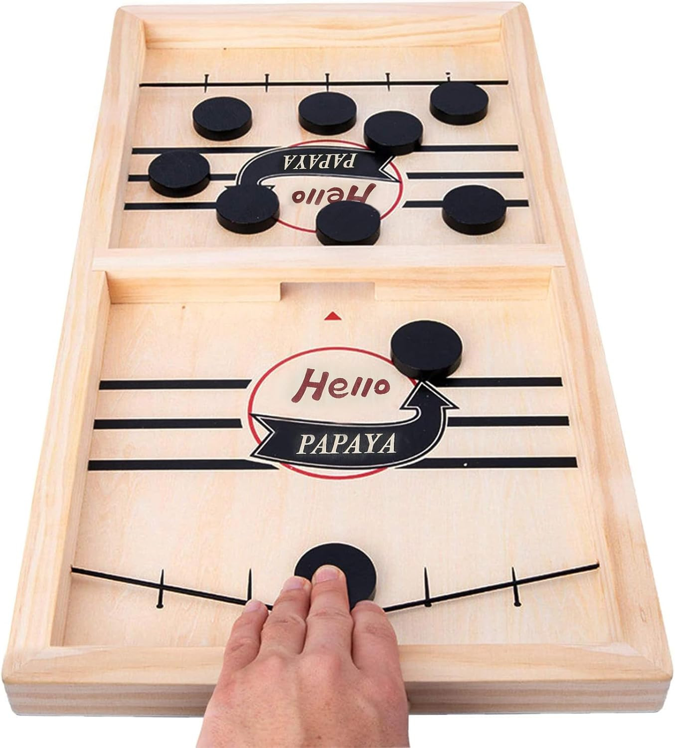 Fast Sling Puck Game – Test Your Speed and Accuracy with This Fast-Paced Wooden