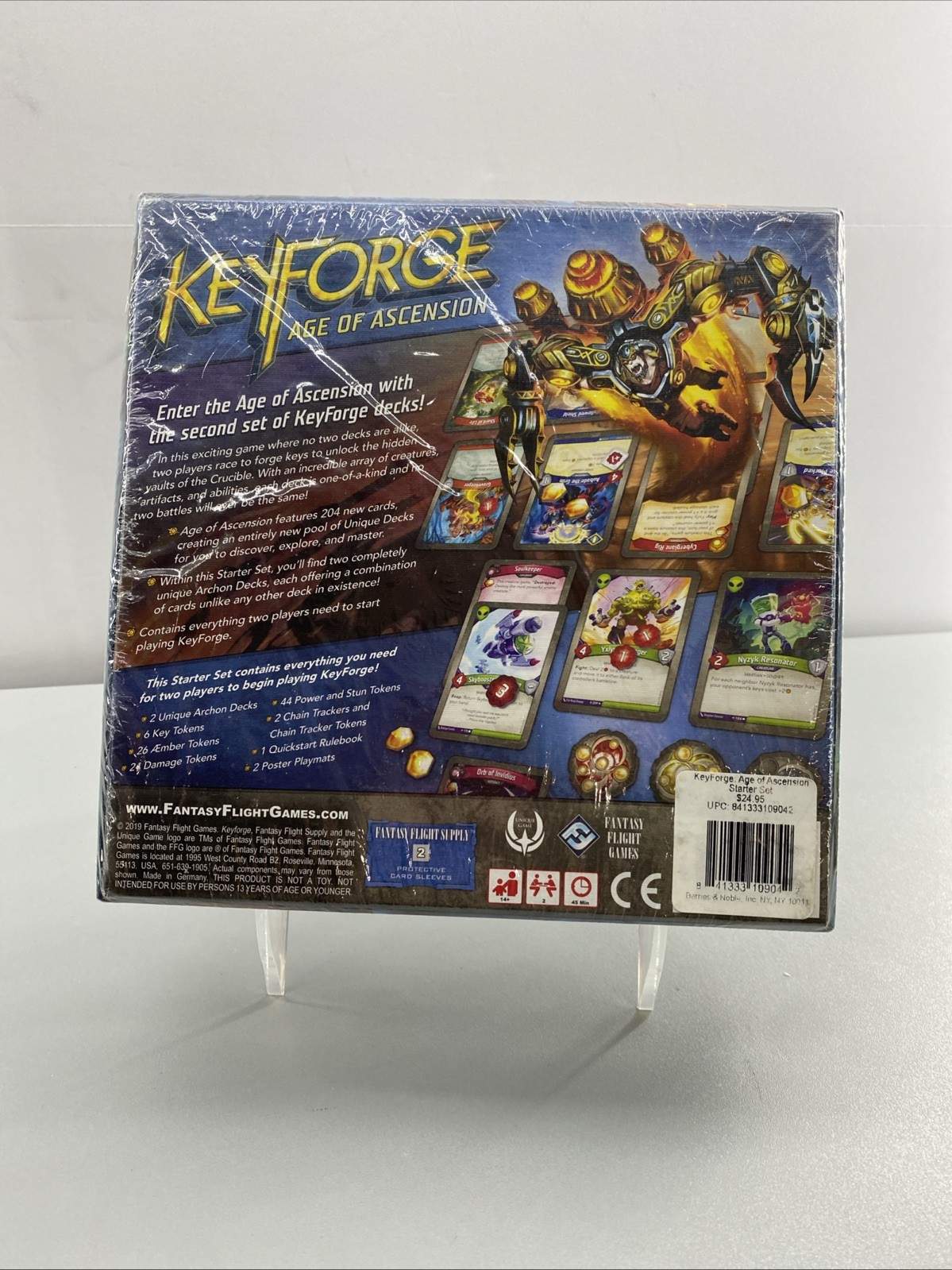 KeyForge: Age of Ascension 2-Player Starter Set (NEW 2019) Deck Card Board Game