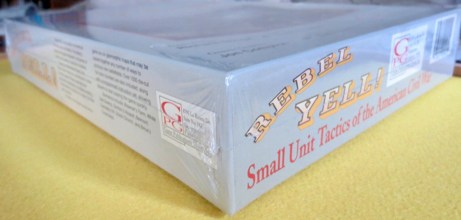 Rebel Yell! Small Unit Tactics of the American Civil War. 1991 Free UPS shipping