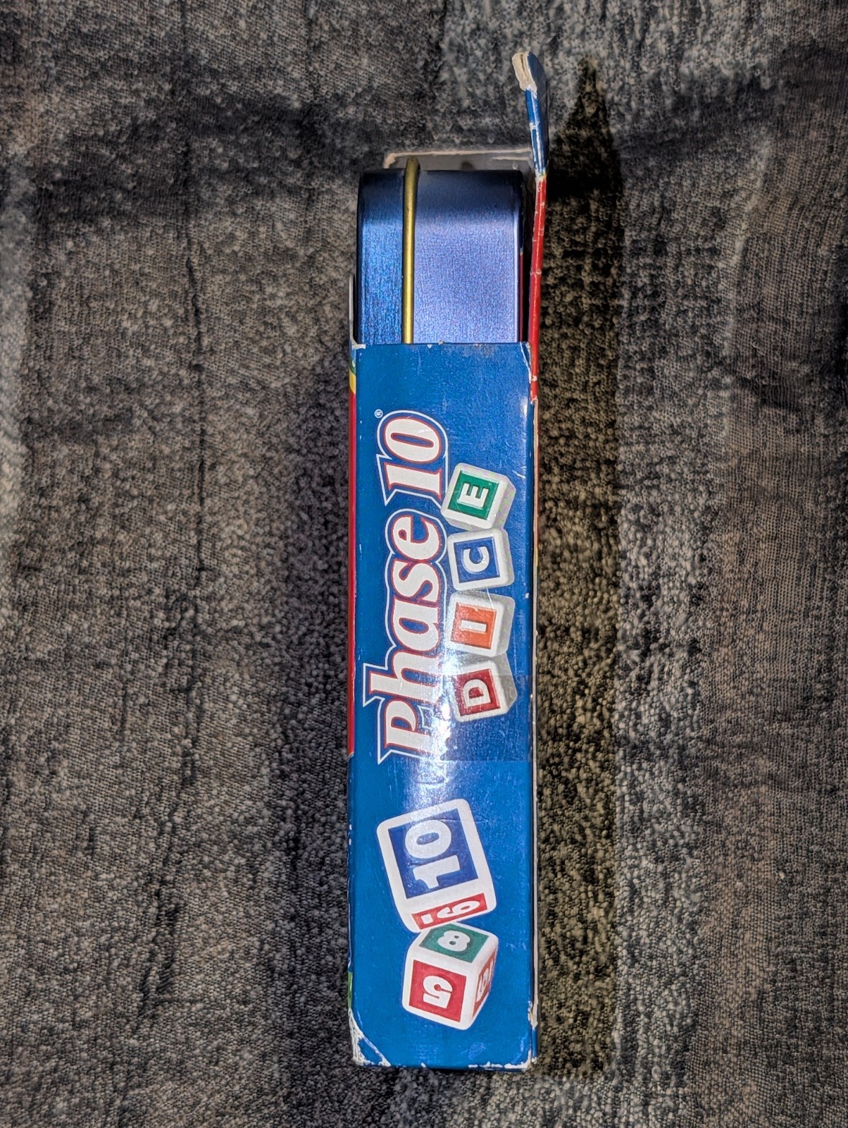 Phase 10 Dice Game NEW Sealed – Blue Storage Tin Fundex 2009