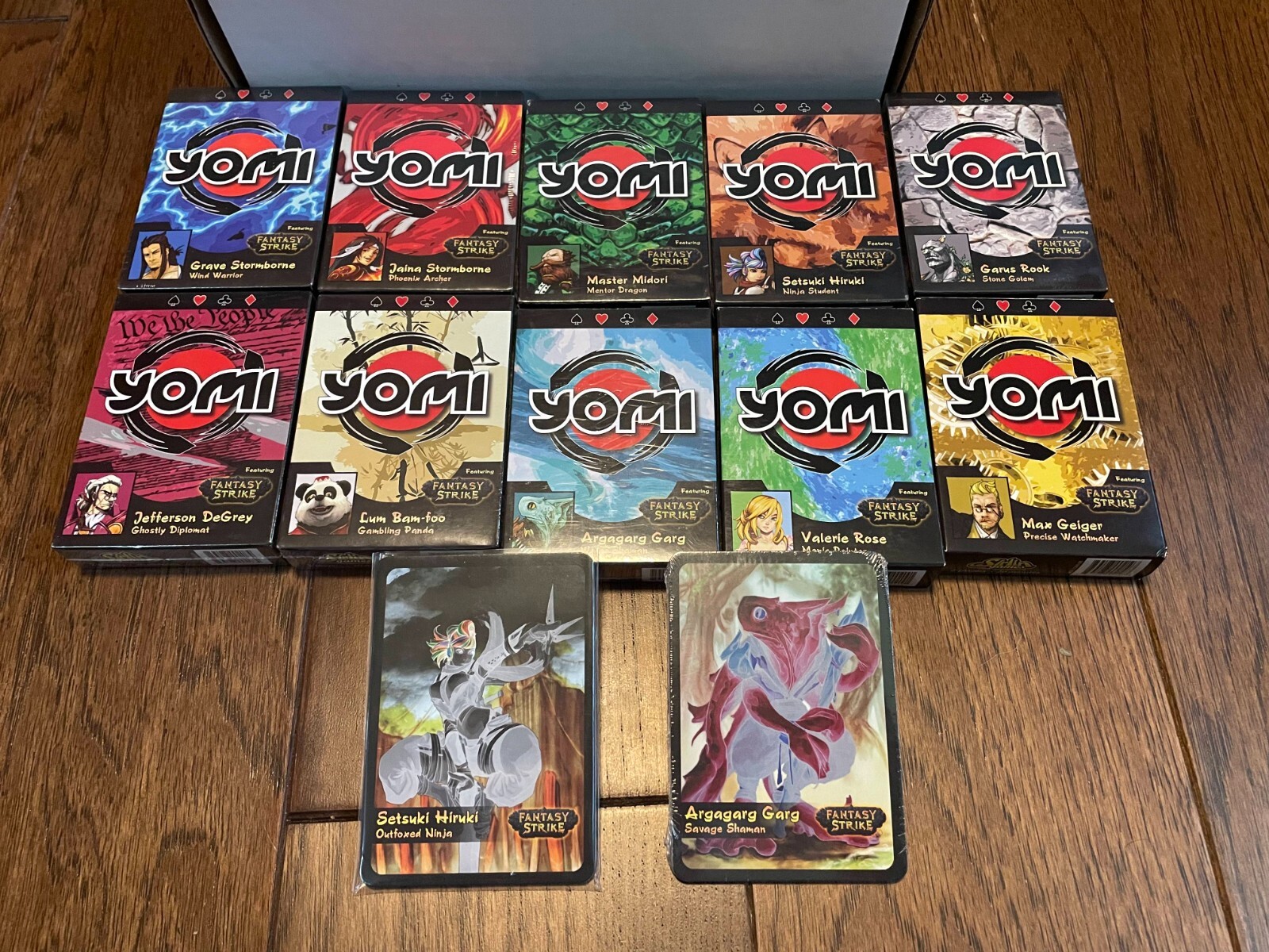 Sirlin Games Yomi Complete 10 Original Decks with Cursed NoS