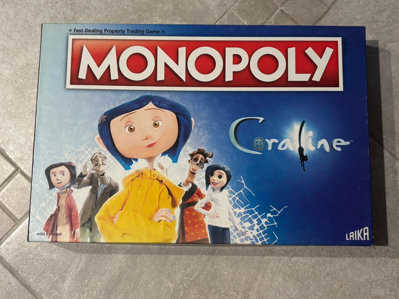 Coraline Monopoly Board Game Laika Rare Collectibles 2019 Edition Hasboro