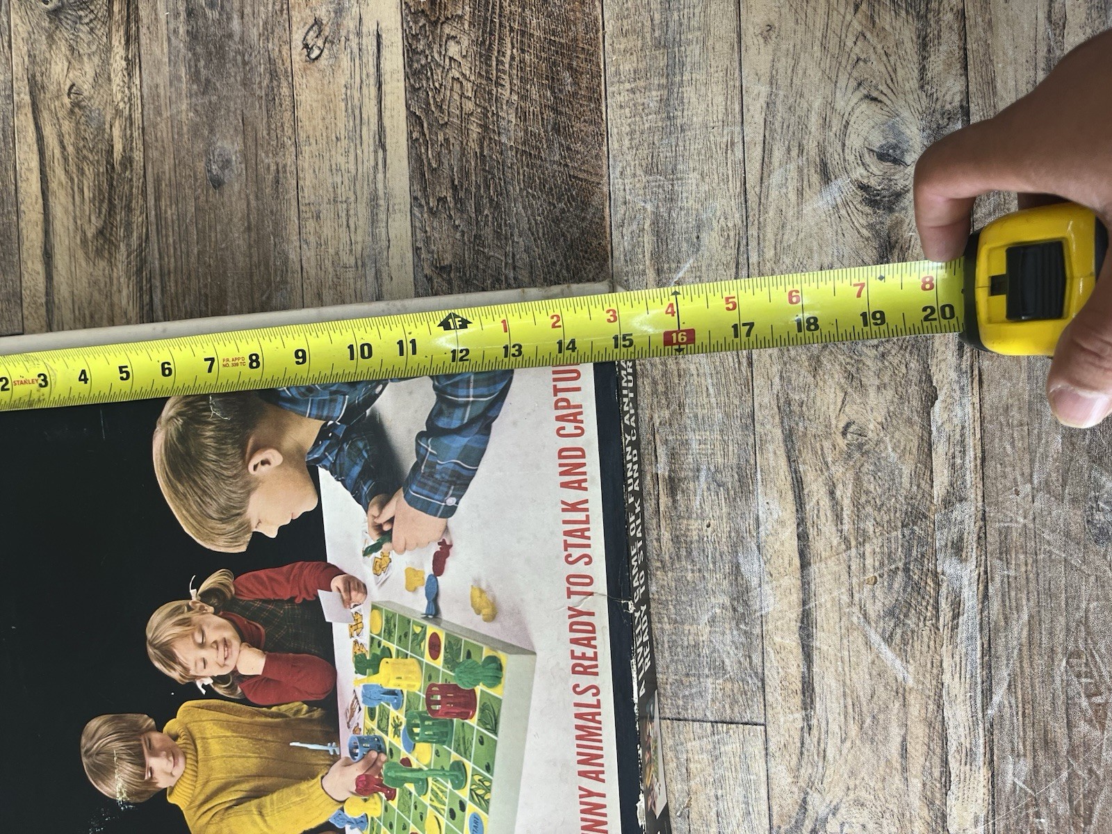 W. H. Schaper Board Game Hop-Pop Box 100% Complete