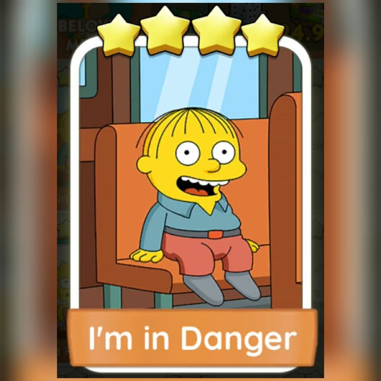 1 x I’m in Danger (⭐️⭐️⭐️⭐️) – Set 16 – Mono_Poly_Go Stickers – Best Service