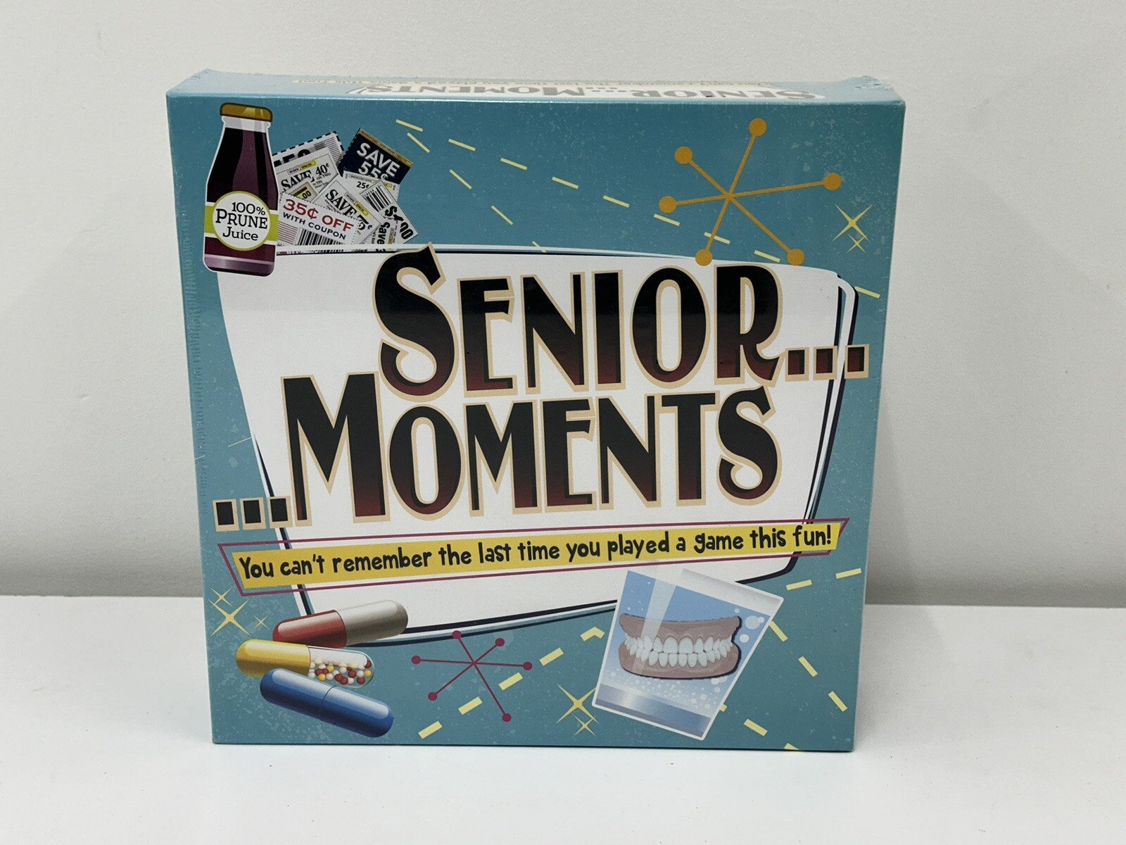 Senior Moments Board Game TDC Games 12- Up 2-8 Players New Sealed