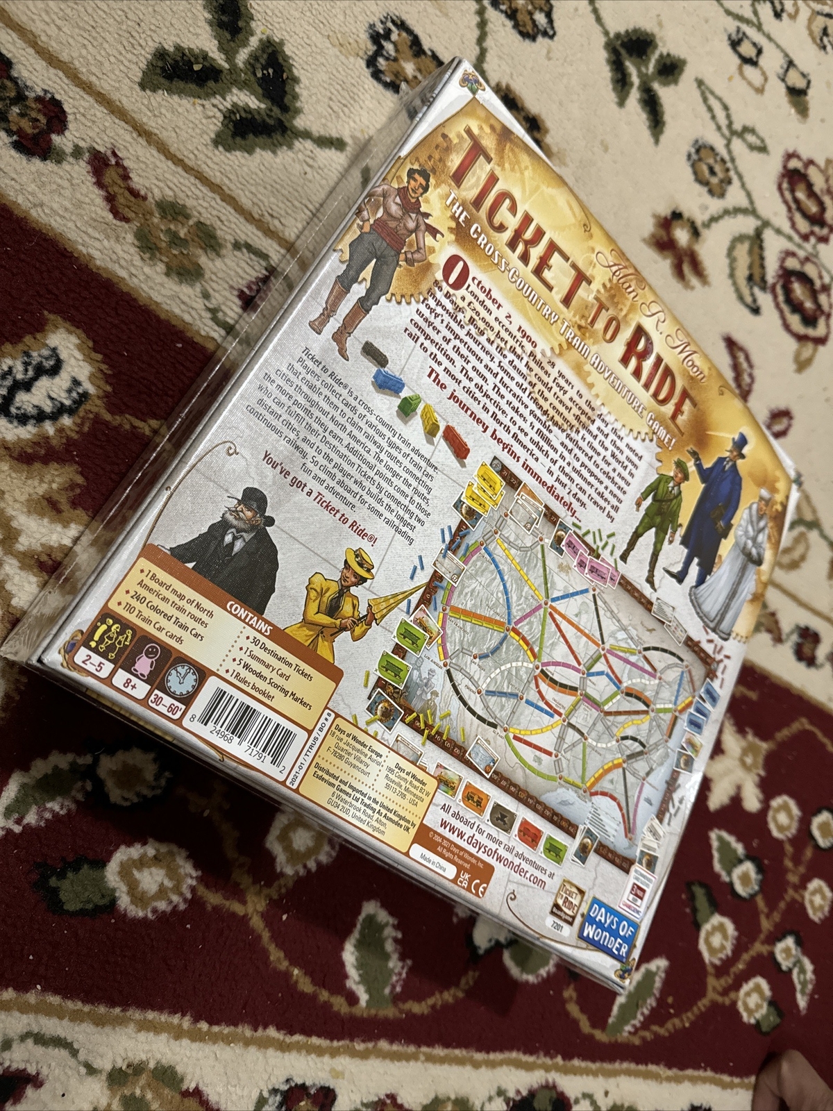 * Brand New * Ticket to Ride Board Game by Days of Wonder
