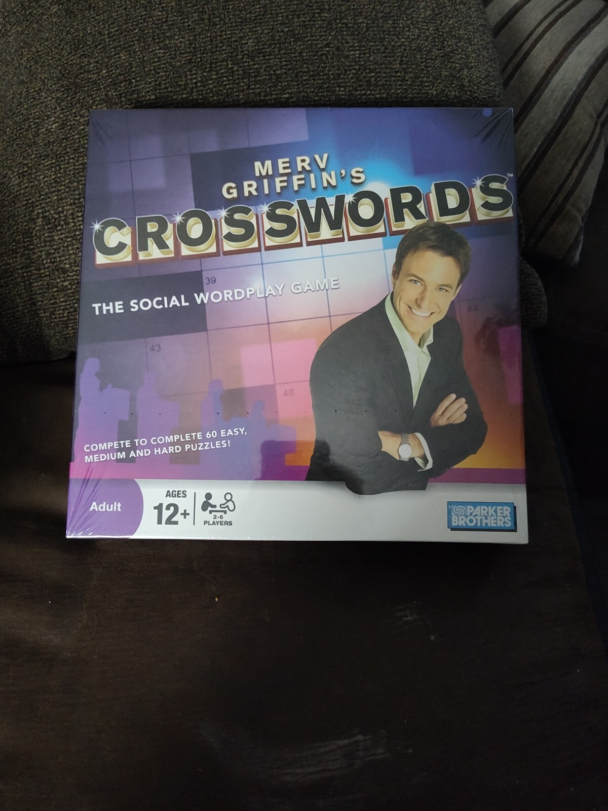 Merv Griffin’s Crosswords Board Game Social Wordplay 2008 NEW/SEALED