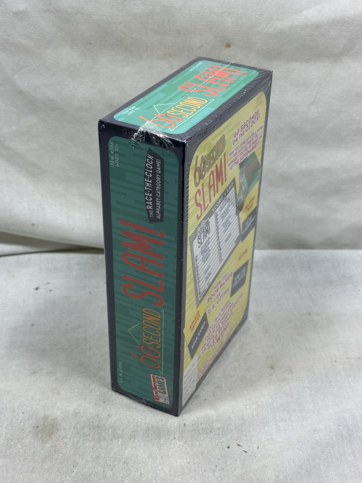 Endless Games 60 second Slam Race the clock alphabet game 10+ Sealed New