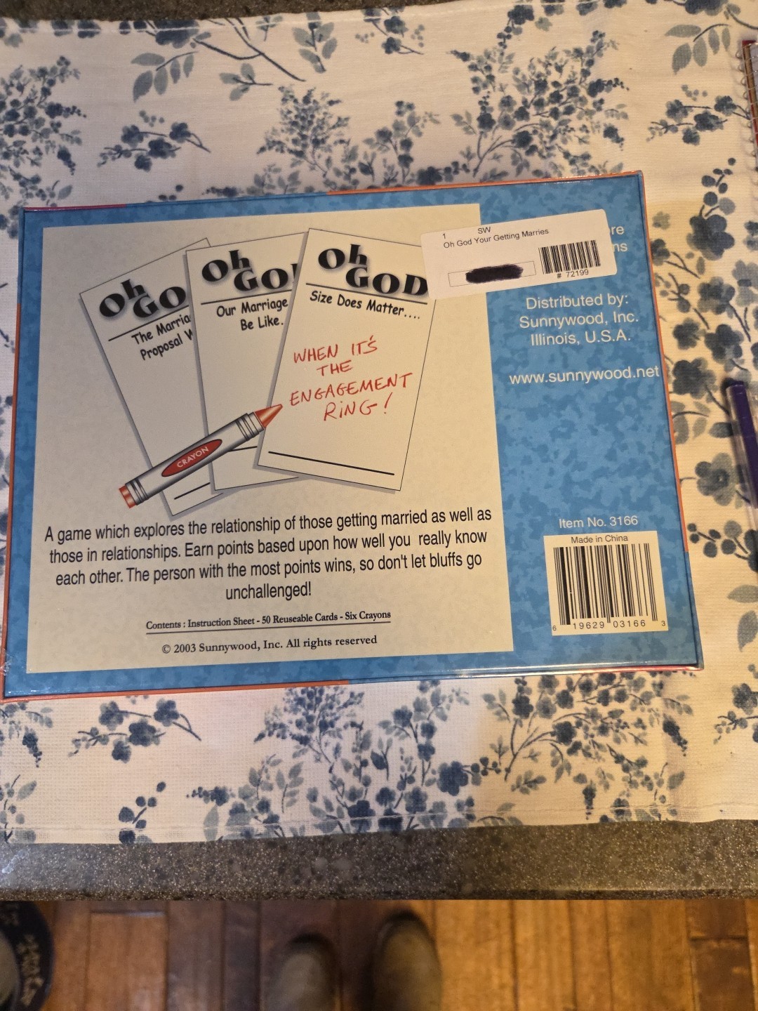 Sterling Games- A Party Game. Oh God You’re Getting Married. Brand New Sealed