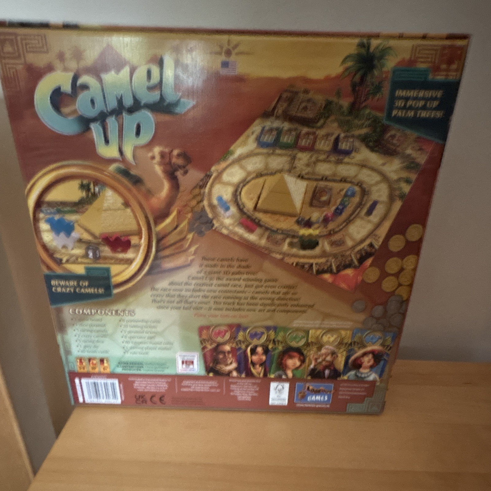 Lookout Games Camel Up Board Game, Spiel des Jahres 2014, 3+ Players, Ages 8+