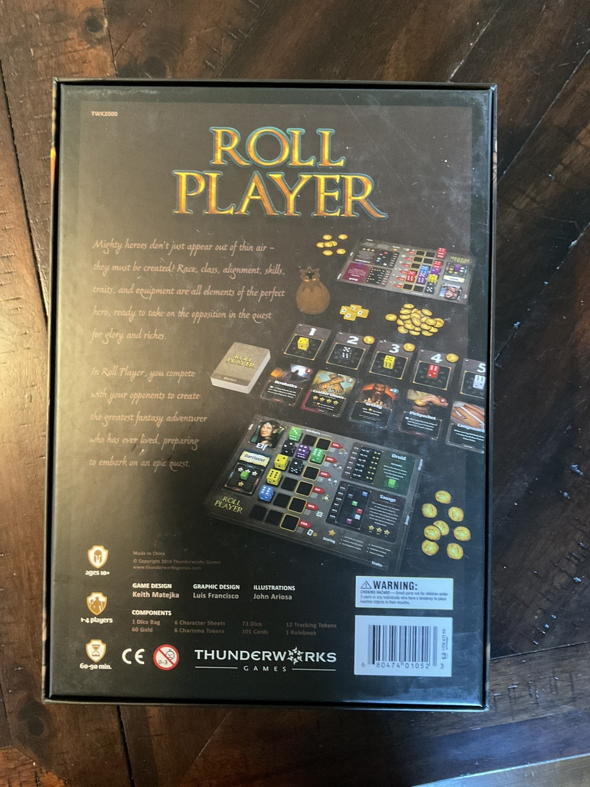 Roll Player Board Game (2016) – Thunderworks Games