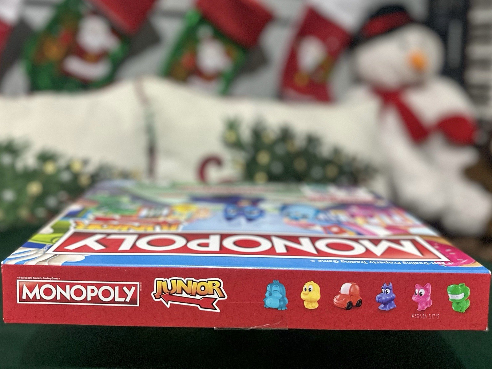 Monopoly Junior Board Game | 2-Sided | 2 Games in 1 | Ages 4+ | 2–6 Players