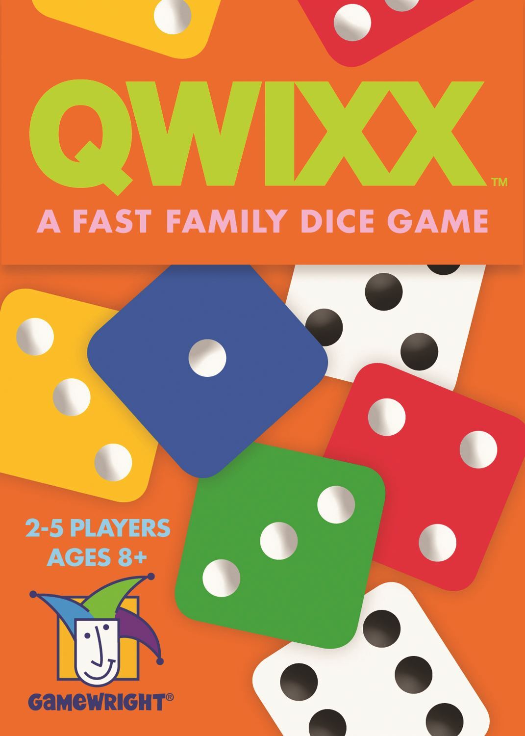 Qwixx A Fast Family Dice Game by Gamewright Select Winner