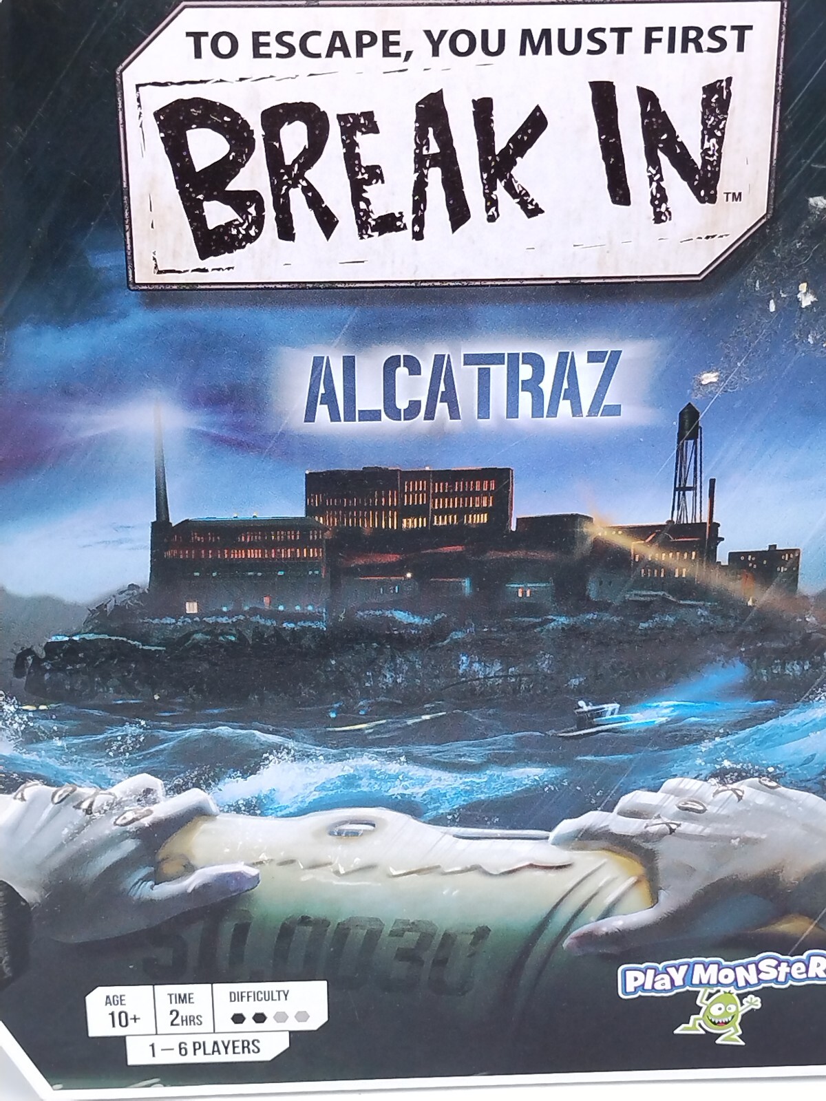 Break In Alcatraz Game Playmonster Games Strategy Puzzle Ages 10+ | 1-6 players