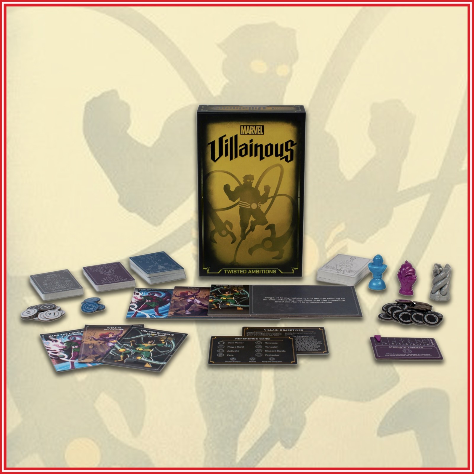 Marvel Villainous Twisted Ambitions Ravensburger Stand Alone Game 2023