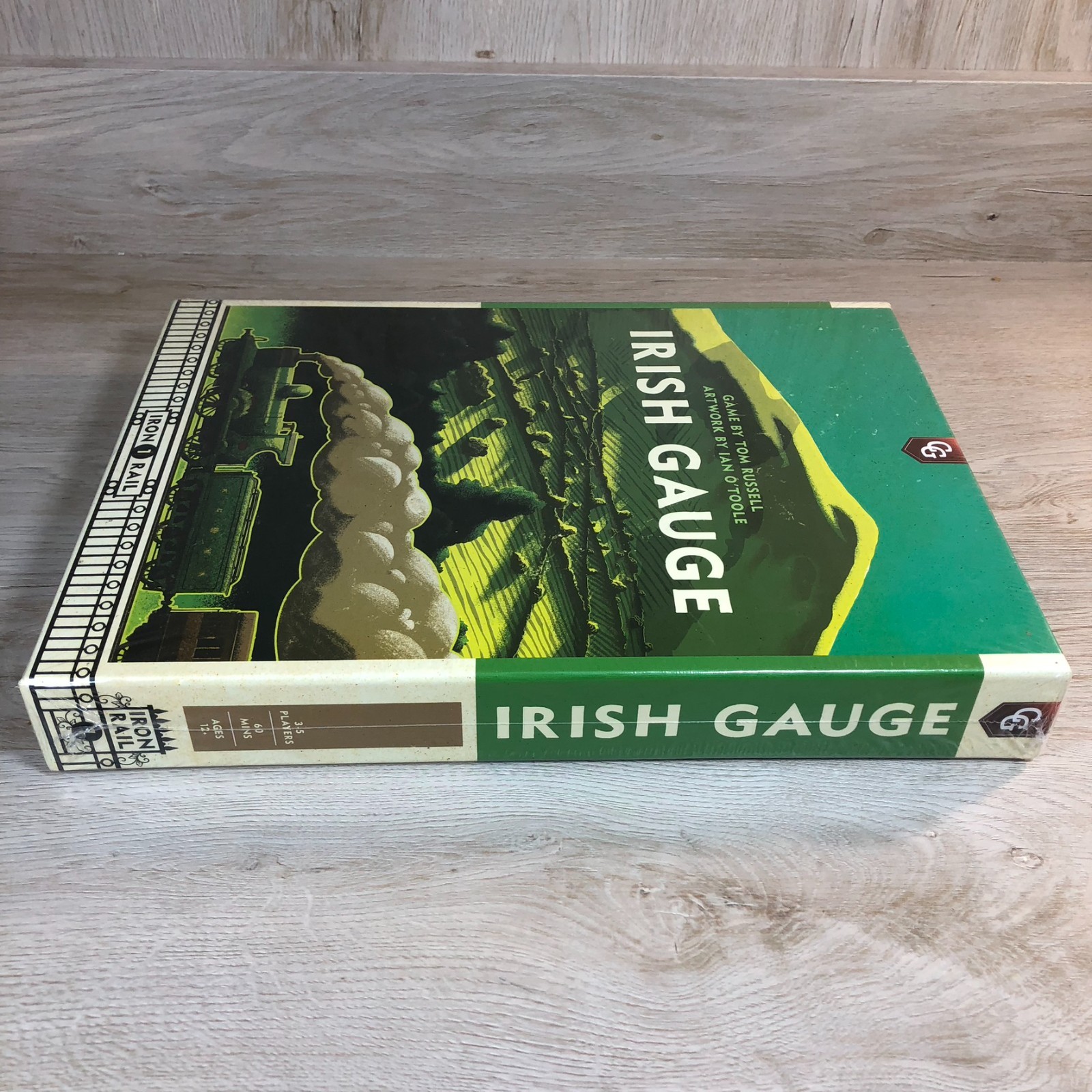 IRISH GAUGE Iron Rail Board Game by Tom Russell/Capstone Games Sealed NEW